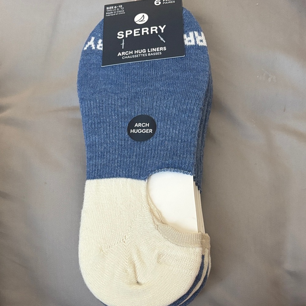 Sperry Two-Tone Arch Hug Liners